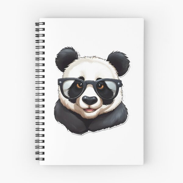 Item preview, Cute Panda Bear with Glasses designed and sold by ZappyP.