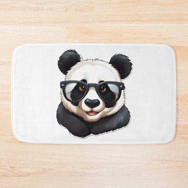Item preview, Cute Panda Bear with Glasses designed and sold by ZappyP.