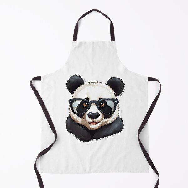 Item preview, Cute Panda Bear with Glasses designed and sold by ZappyP.