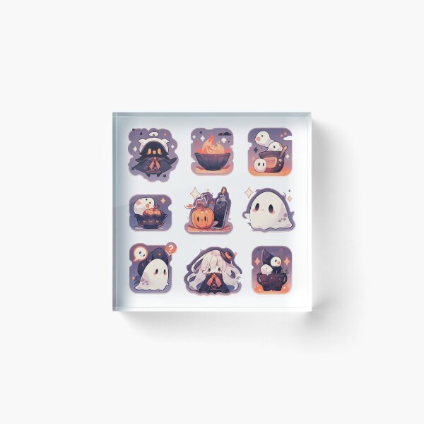 Item preview, Spooky Delights: The Ultimate Halloween Sticker Collection designed and sold by KaleidoKiosk.