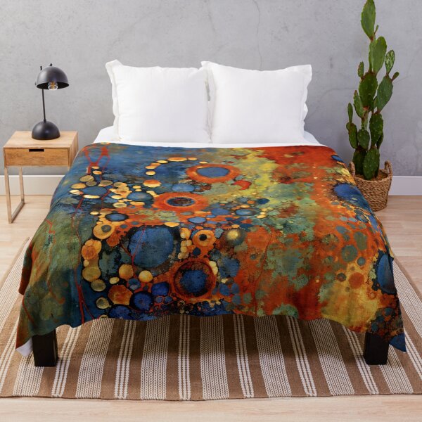 Item preview, Rustic Organic Abstract 3 designed and sold by Red Witch Art.