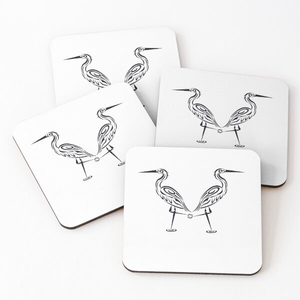 Item preview, Herons holding hands designed and sold by Mark-V-Art.