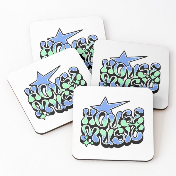 Item preview, HOUSE MUSIC  - Y2K Steez (blue/green)  designed and sold by Discothreadz.