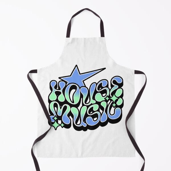 Item preview, HOUSE MUSIC - Y2K Steez (blue/green) designed and sold by Discothreadz.