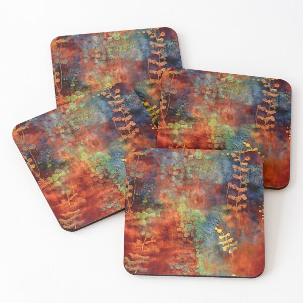 Item preview, Herbal Rustic Organic Abstract pattern designed and sold by Red Witch Art.