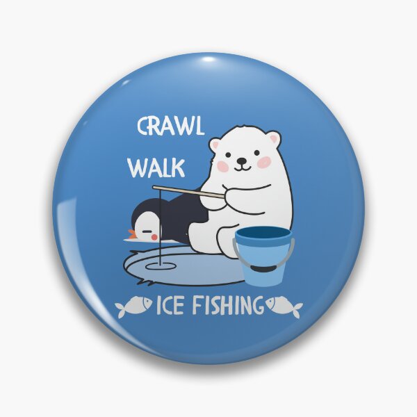 Artikelvorschau, Krabbelspaziergang Eisfischen süßes Winterdesign für Kinder entworfen und verkauft von Lady-Frost.