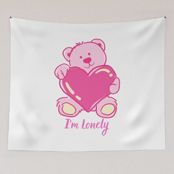 Item preview, I'm Lonely Cute Bear designed and sold by FlorynShop.