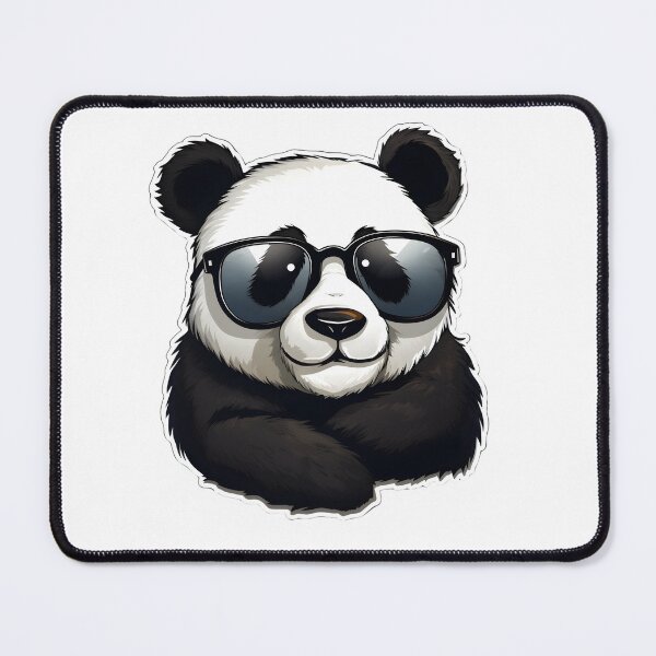Item preview, Relaxed Panda Bear Wearing Sunnies designed and sold by ZappyP.