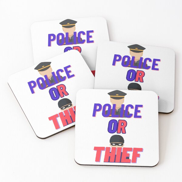Item preview, Police or thief (Make your choice) designed and sold by Nekonic.