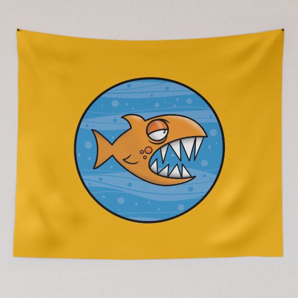 Item preview, Piranha!! designed and sold by SpagoArt.