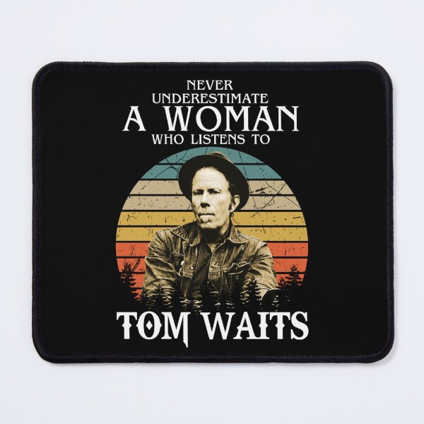 Item preview, Ne sous-estimez jamais une femme qui écoute Tom Waits essentiel designed and sold by MaritzaPurchas.