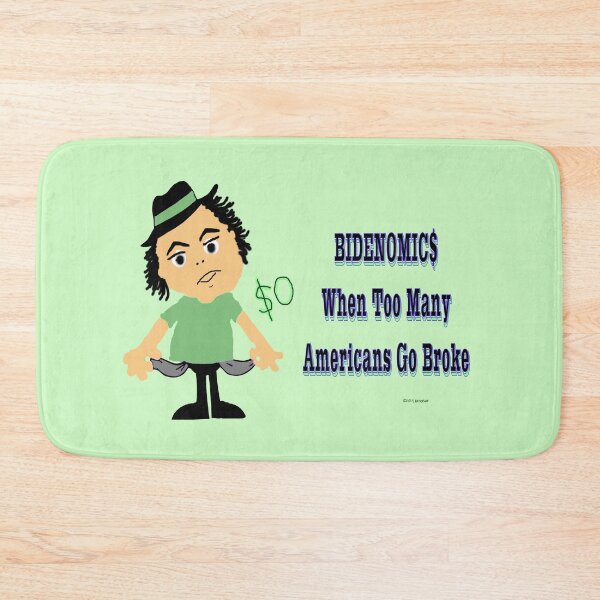 Item preview, Bidenomics: Americans Go Broke (dark text) designed and sold by kristalcurt.