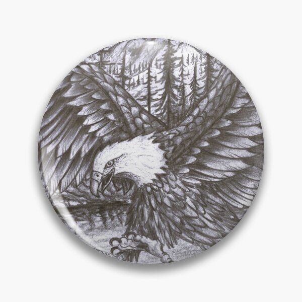 Item preview, eagle  designed and sold by spin-ink.