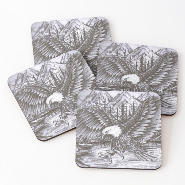Item preview, eagle  designed and sold by spin-ink.