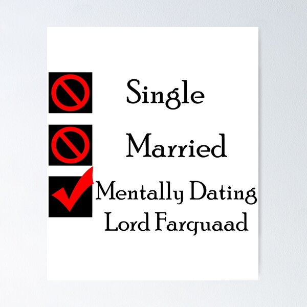 Item preview, Mentally Dating Lord Farquaad designed and sold by collette-aldana.
