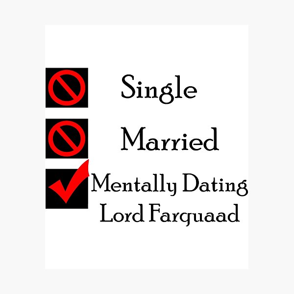 Item preview, Mentally Dating Lord Farquaad designed and sold by collette-aldana.
