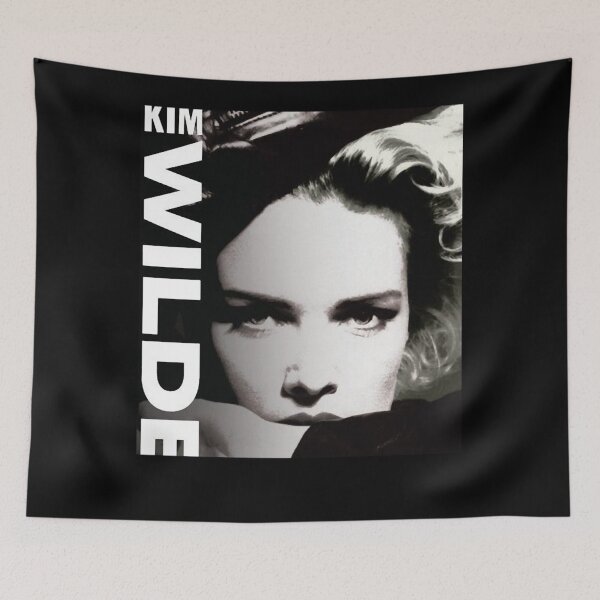 Item preview, Black And White Kim Wilde  Racerback designed and sold by NoahClothing.