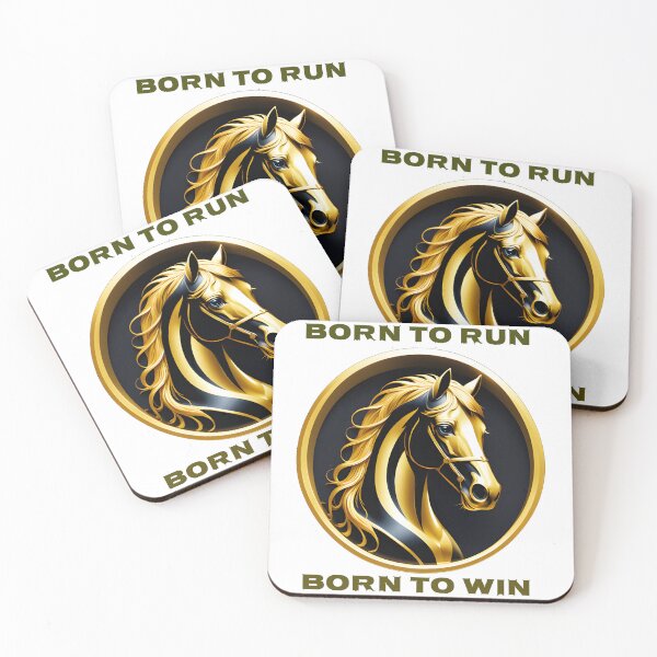 Item preview, Born to Run, Born to Win: Inspiring Golden Horse Design designed and sold by Superbdeal.