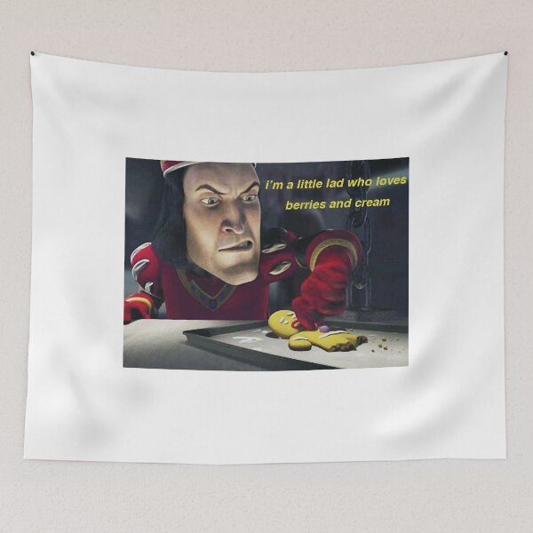 Item preview, berries and cream lord farquaad designed and sold by collette-aldana.