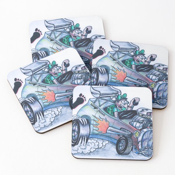 Item preview, LEAD FOOT RACING designed and sold by spin-ink.
