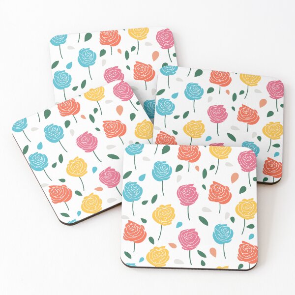 Item preview,  Minimal Rose Pattern designed and sold by Anongdesign.