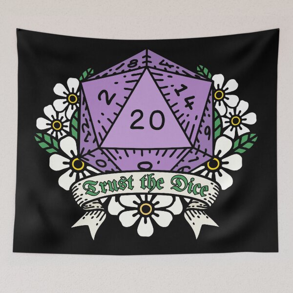 Item preview, Trust the Dice D20 designed and sold by MelissaMystery.