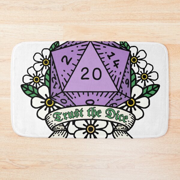 Item preview, Trust the Dice D20 designed and sold by MelissaMystery.