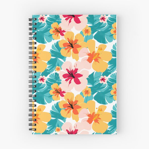 Item preview, Hibiscus Flower Pattern Digital Art designed and sold by Anongdesign.