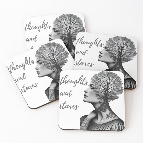 Item preview, Thoughts and stares designed and sold by GediaPrints.