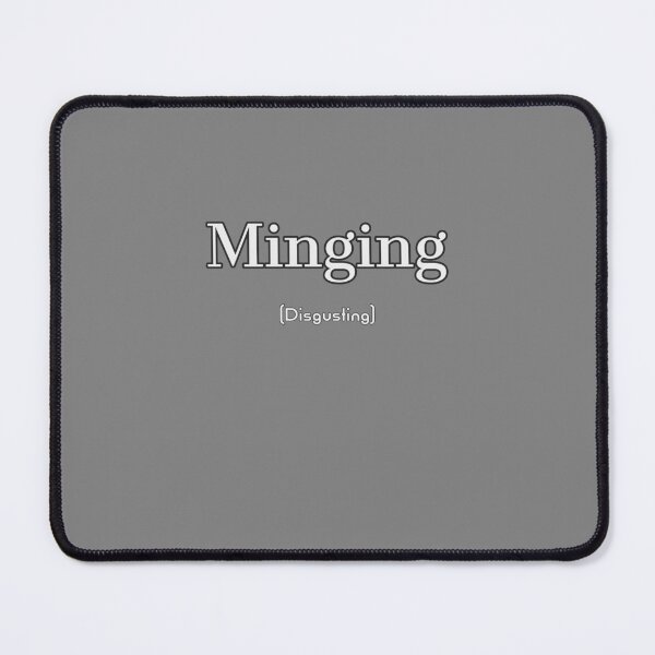 Item preview, Minging - British Word designed and sold by ClanRaeDesign.