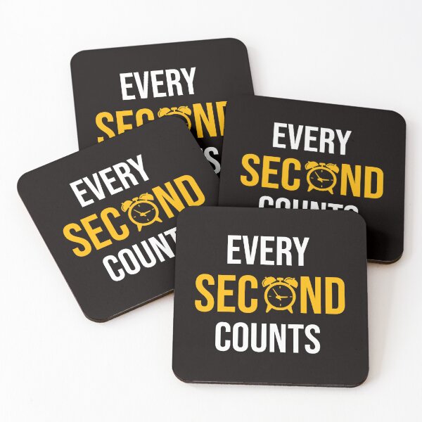 Item preview, Every Second Counts  designed and sold by Saifapbml.