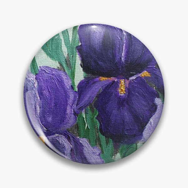 Item preview, Purple Bearded Iris designed and sold by Stellakingart.