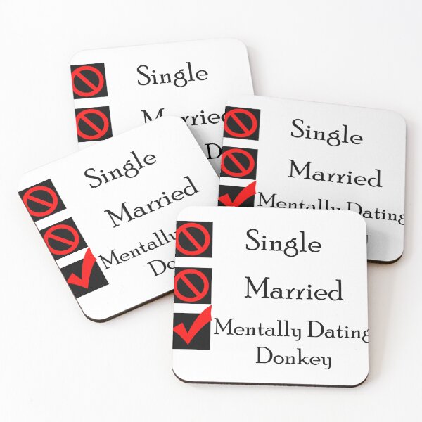 Item preview, Mentally Dating Donkey designed and sold by ameerbe-rnstein.