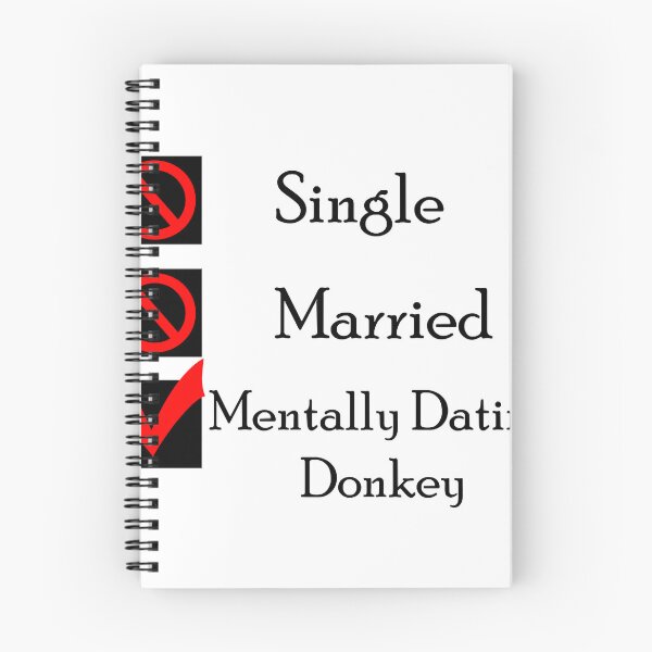 Item preview, Mentally Dating Donkey designed and sold by ameerbe-rnstein.