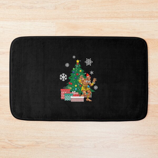 Item preview, Dhalsim Around The Christmas Tree Street Fighter designed and sold by DesignerBomboo.
