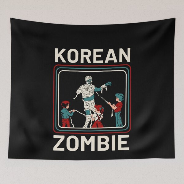 Item preview, Retro Korean Zombie Design  designed and sold by Harsh  Katariya.