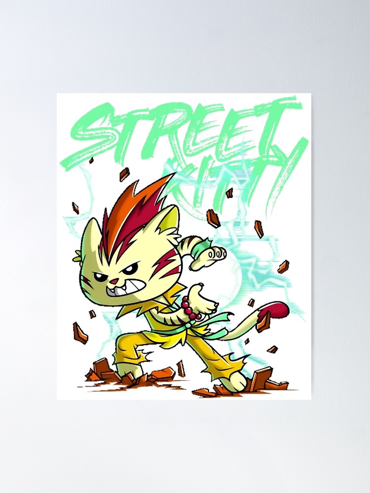 Ryu Street Fighter Design (1) Poster for Sale by GilliamPoundC