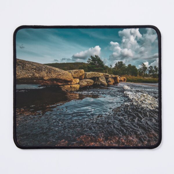 Item preview, Stone bridge over river designed and sold by MSPicArt.