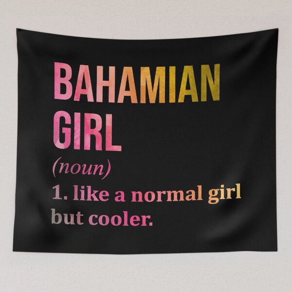 Item preview, Bahamian Girl Definition in Watercolor designed and sold by XCIV.