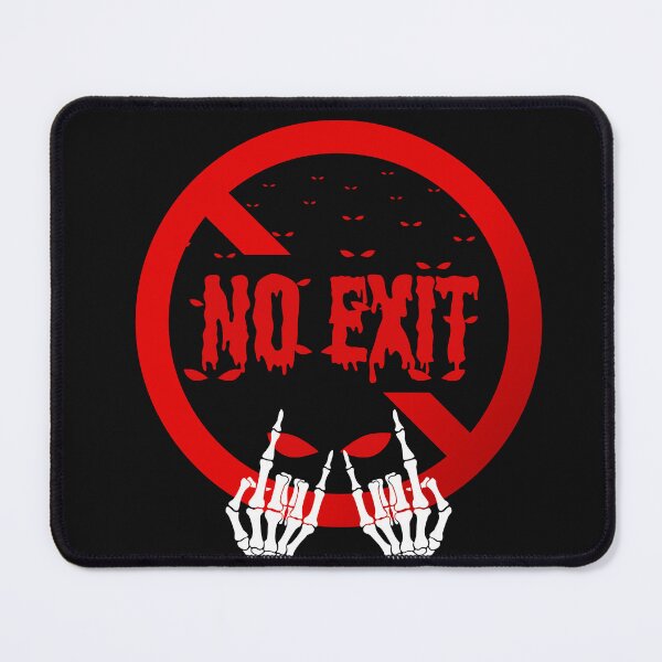 Item preview, Street sign no exit  halloween. Funny gift for your loved ones designed and sold by Krzysztof Siwek.