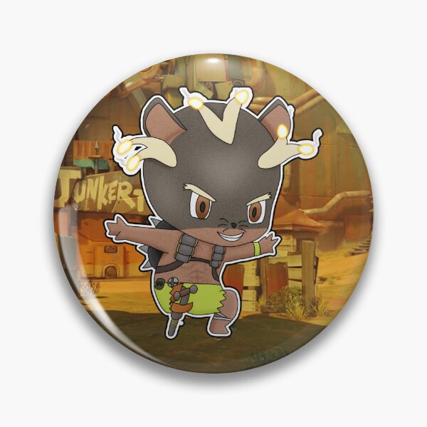 Item preview, Junkrat Rat - Chibi OW Furry designed and sold by BashaHoobers.