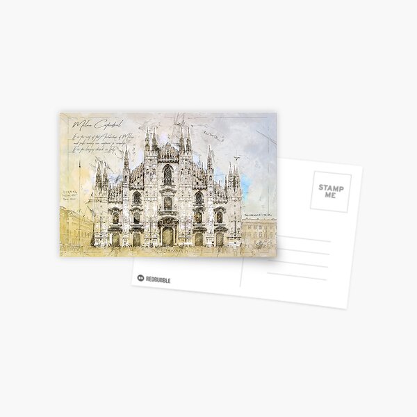 Item preview, Cathedral, Milan Italy designed and sold by Theodor Decker.
