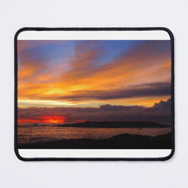Item preview, winter sunrise. bicheno, eastcoast, tasmania designed and sold by bodhiimages.