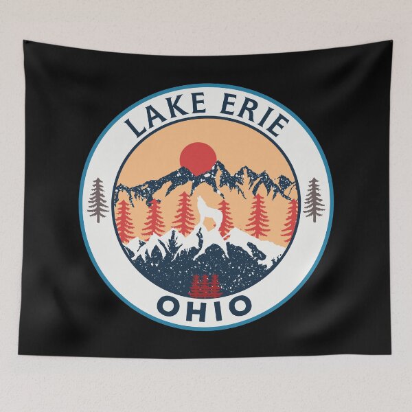 Item preview, Lake Erie Ohio-Vintage designed and sold by nature-space.