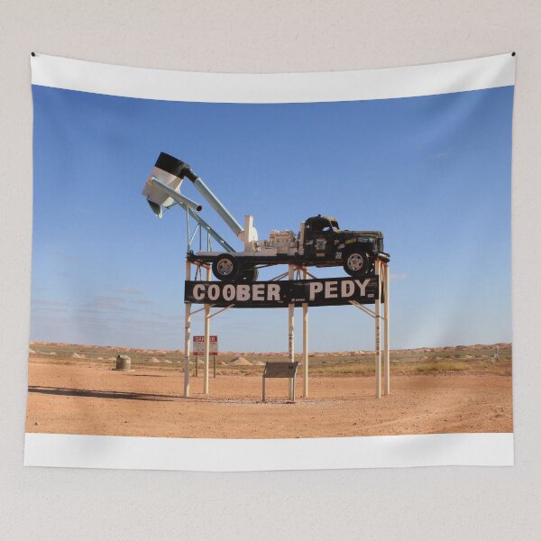 Item preview, Coober Pedy, Outback Australia truck sign designed and sold by FranWest.