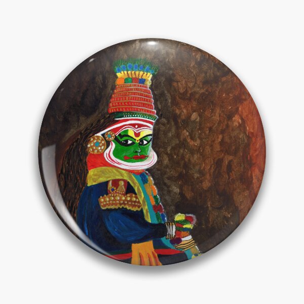 Item preview, Kathakali, Dance form of kerala  designed and sold by ShivThulirVerse.