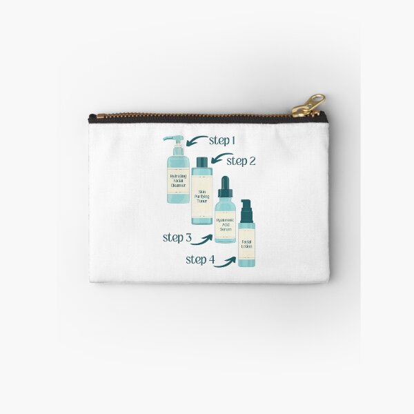 Item preview, Cleanser Toner Serum Lotion Skincare Steps Beauty Secrets designed and sold by ObsidianDaz.