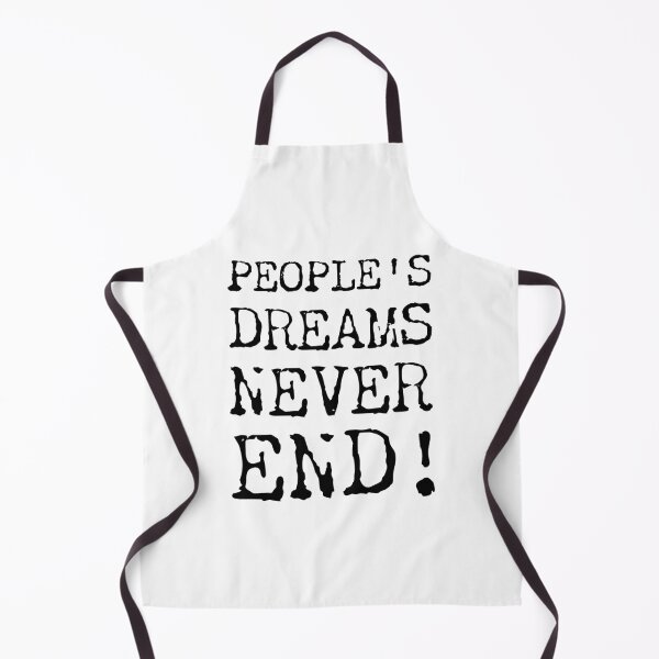 Item preview, ONE PIECE !! - People's dreams never end ! Marshall D Teach quote, Black on White designed and sold by happy-capy.