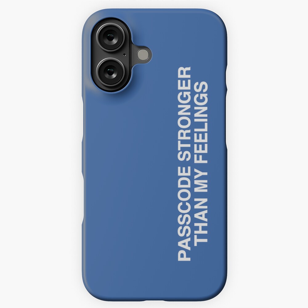 Passcode Stronger than my feelings. Drake cases | iPhone Case