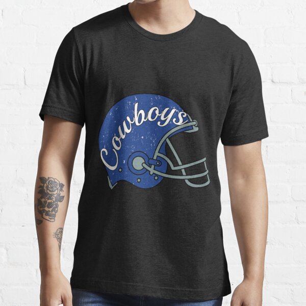 Dallas Cowboys Navy Blue Helmet Shirt - Sports Addict